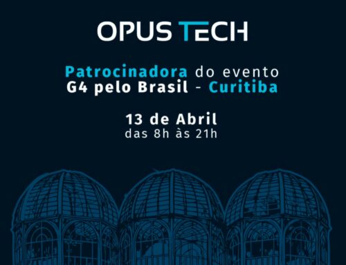 Opus Tech patrocina evento do G4 em Curitiba sobre gestão, marketing e vendas para mais de 1.000 empresários